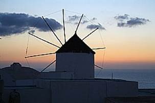 Corfu Windmill Landmark
